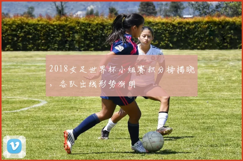2018女足世界杯小组赛积分榜揭晓,各队出线形势渐明